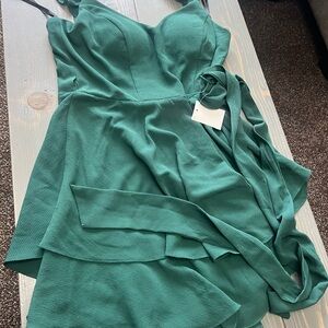 B. Smart Teal Women's Prom Dress